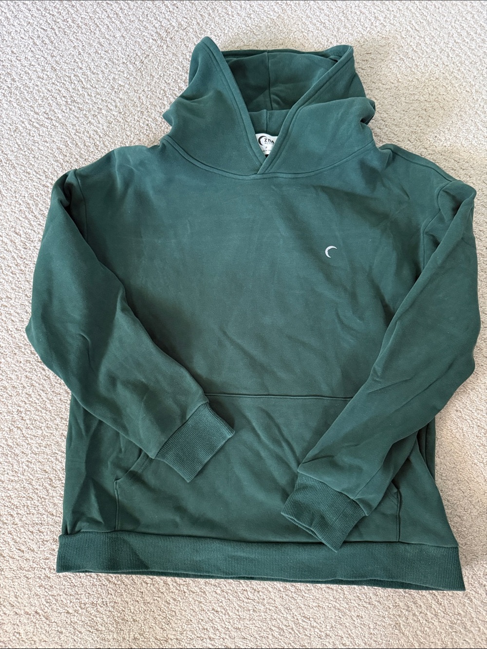 Classic Forest Green Crewneck Sweatshirt Hoodie